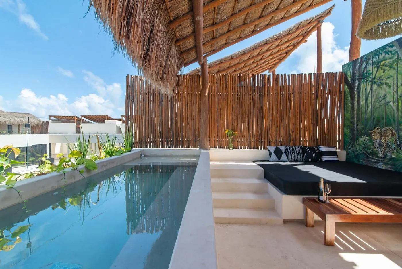 Private Rooftop Pool, Panoramic Views, Near Beach Tulum 0*,  Mexico