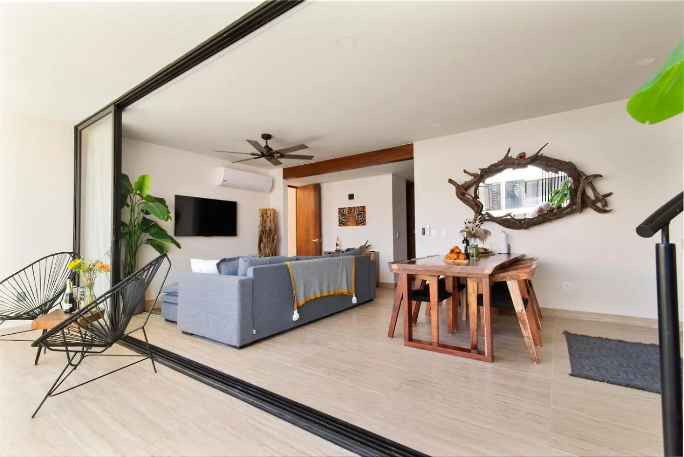 Private Rooftop Pool, Panoramic Views, Near Beach Tulum Apartment